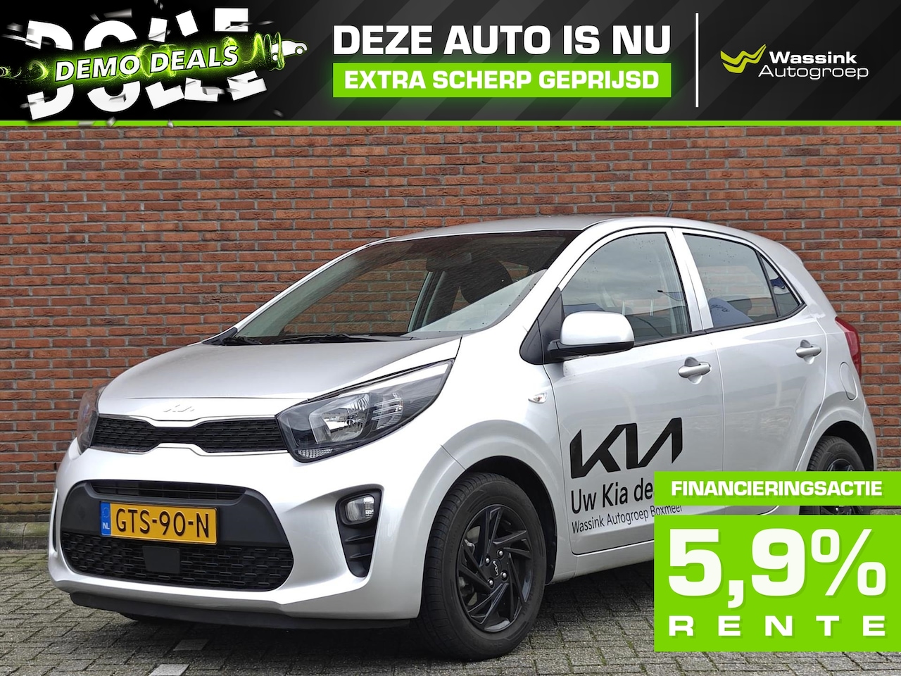 Kia Picanto - DEMO DEAL | ComfortLine | Cruise control | DAB | Airco | - AutoWereld.nl