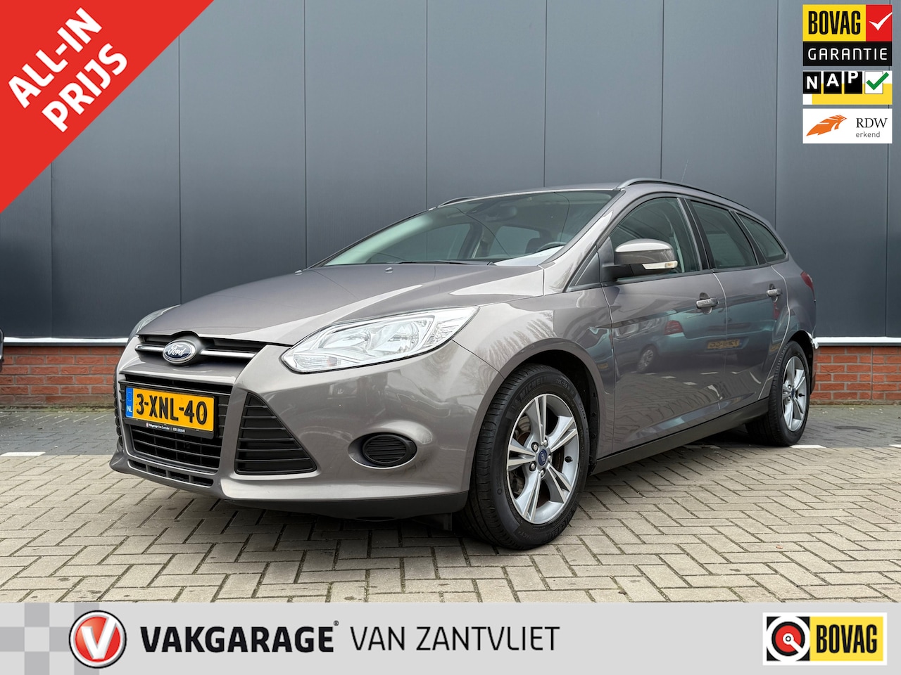 Ford Focus Wagon - 1.0 EcoBoost Edition Plus 1.0 EcoBoost Edition Plus (12 mnd BOVAG-garantie) - AutoWereld.nl