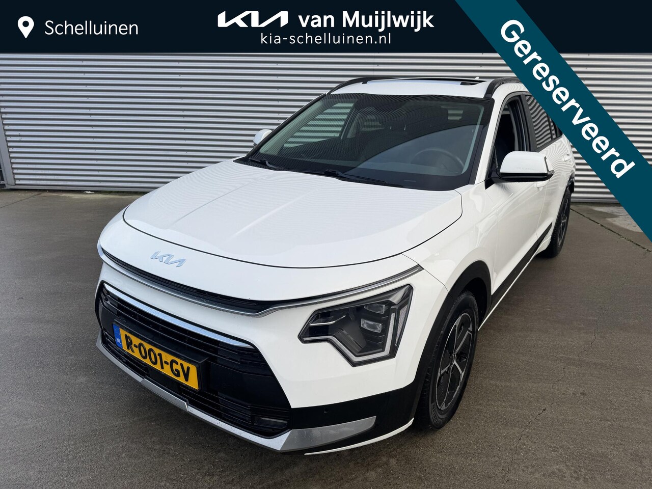 Kia Niro - 1.6 GDi Hybrid DynamicPlusLine Keyless | Privacyglass | Trekhaak | Sunroof & Smart Achterk - AutoWereld.nl