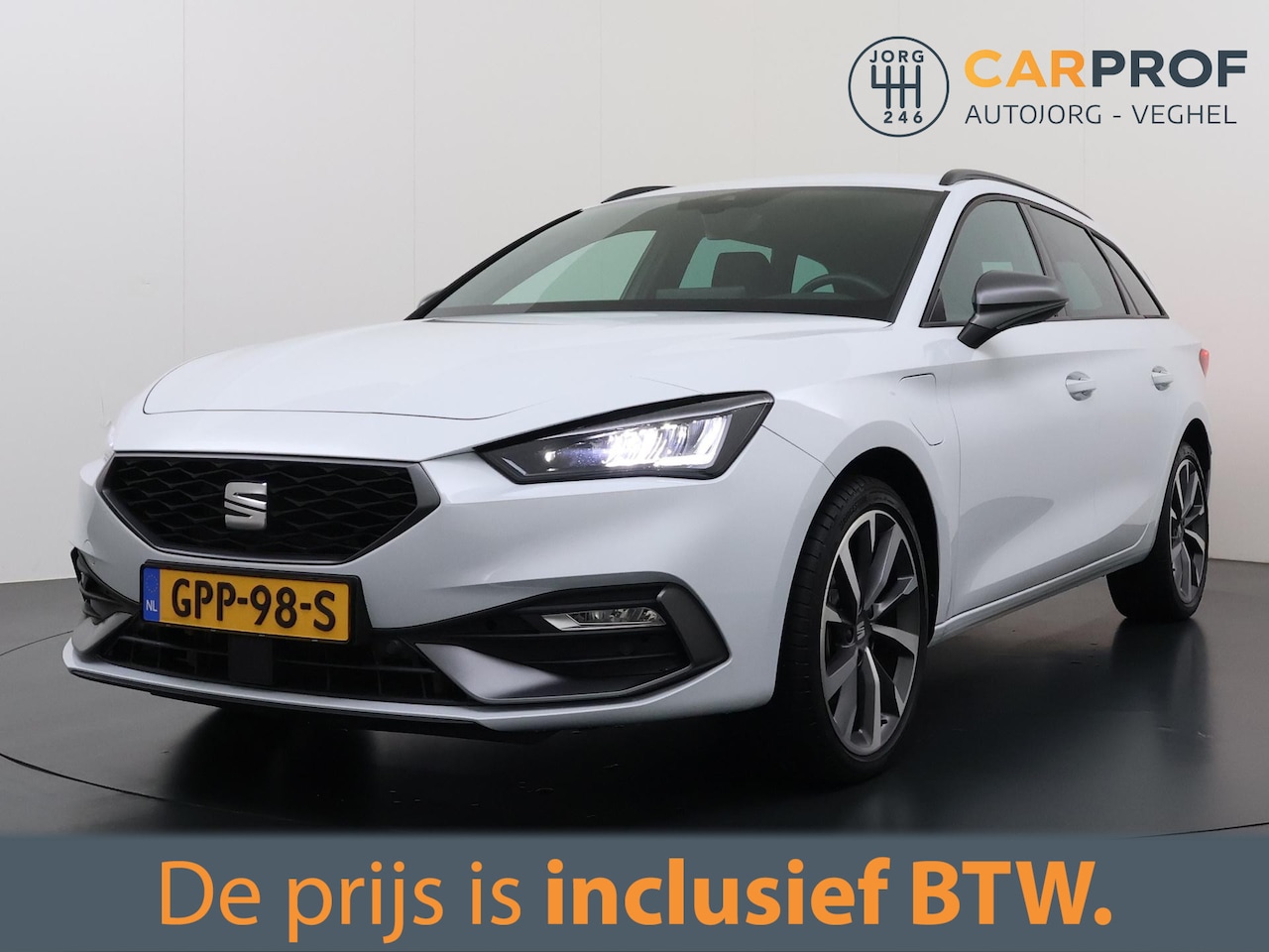 SEAT Leon Sportstourer - 1.5 TSI e-Hybrid FR PHEV First Edition SOH 100% | Camera | LMV | Navigatie | - AutoWereld.nl