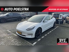 Tesla Model 3 - Performance AWD 75 kWh 462 PK Panoramadak 20" Zwart leder