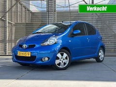 Toyota Aygo - 1.0-12V DYNAMIC BLUE AIRCO/LM VELGEN