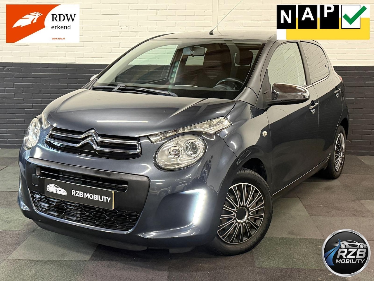 Citroën C1 - 1.0 e-VTi Shine 5DRS Airco Nieuwe APK NAP - AutoWereld.nl
