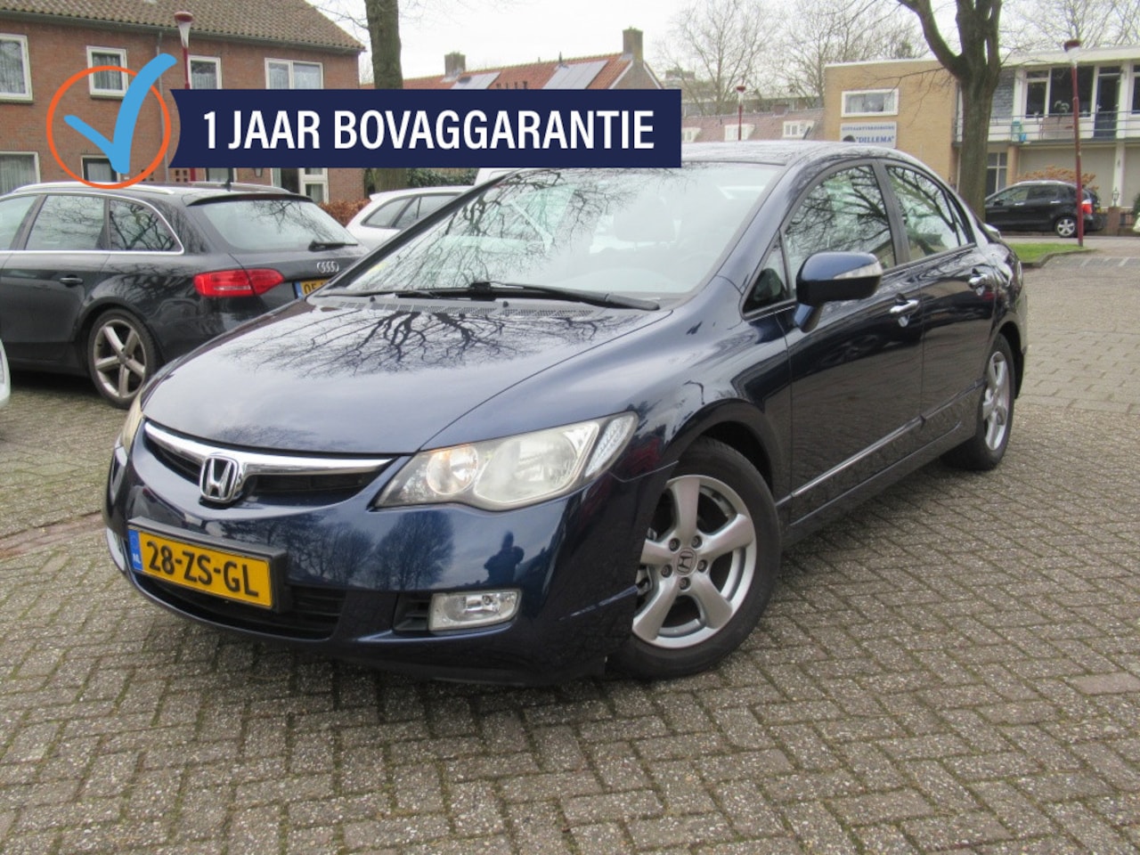 Honda Civic - 1.3 Hybrid LEER NW GR. Beurt+Remmen+APK GARANTIE!! - AutoWereld.nl