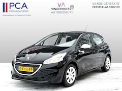 Peugeot 208 - Benzine 5-Deurs Zwart * Airco * Cruise Control * KM Autopas * Achterspoiler * Stuurbekrach
