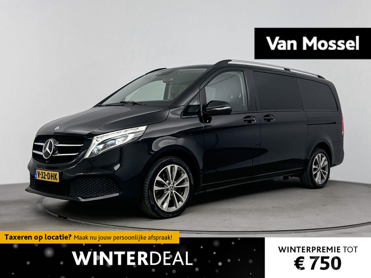 Mercedes-Benz V-klasse - 300d Lang DC Avantgarde Edition 240PK | Lederen Bekleding | Avantgarde Interieur | 360 Cam - AutoWereld.nl