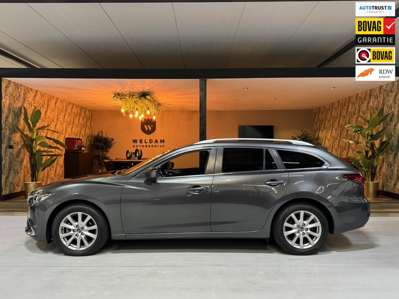 Mazda 6 - 2.0 SkyActiv-G 165 TS+ Garantie Trekhaak Carplay StoelVW Keyless Blindspot Cruise Clima Na - AutoWereld.nl