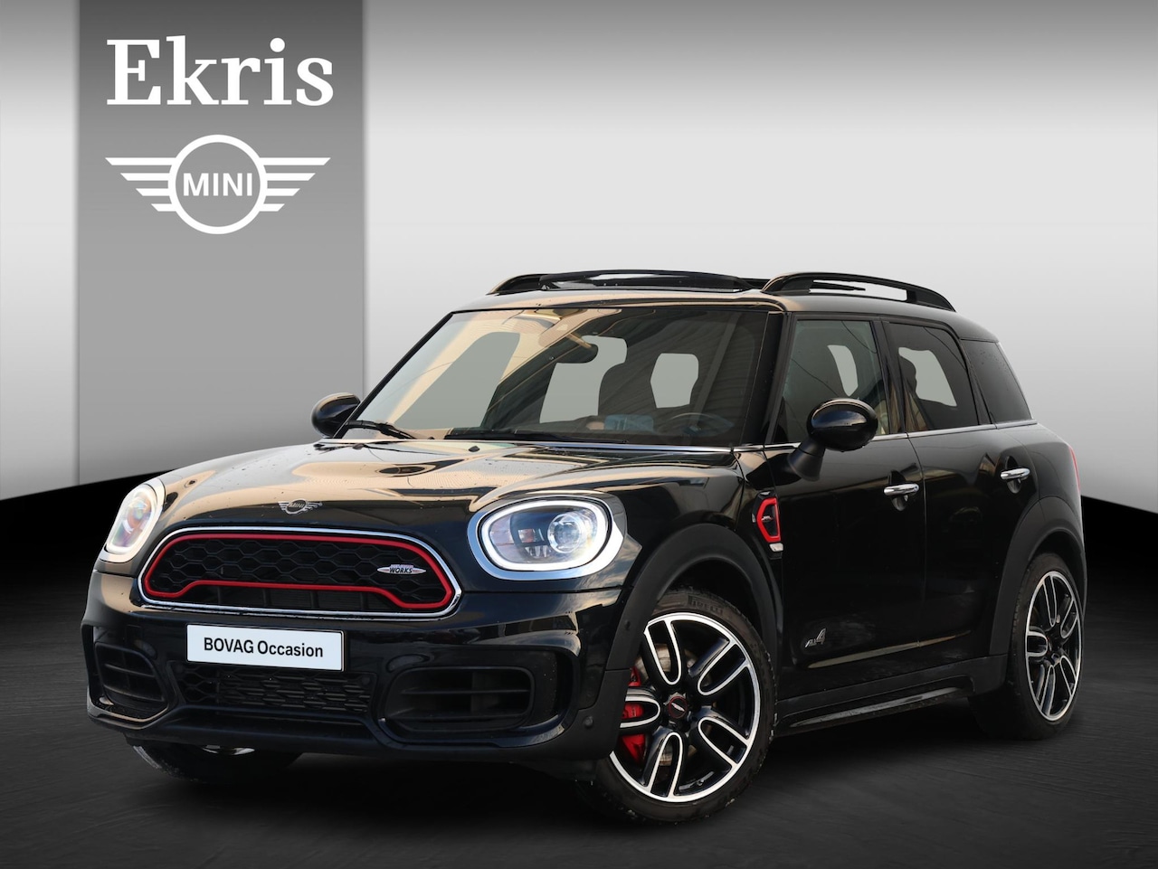 MINI Countryman - Mini 2.0 John Cooper Works ALL4 Chili Comfort Access/ Panoramadak/ Stoelverwarming/ Head-U - AutoWereld.nl
