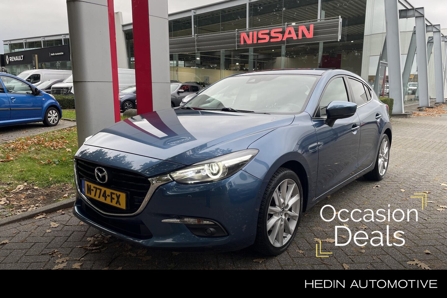 Mazda 3 - 2.0 SkyActiv-G 120 SkyLease+ | NAVIGATIE | BOSE AUDIO | CAMERA | STOEL+STUUR VERWARMING | - AutoWereld.nl