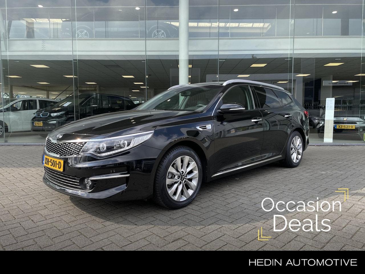 Kia Optima Sportswagon - 1.7 CRDi DynamicLine Navigatie | Climate Control | Cruise Control | Lane Assist | Elektris - AutoWereld.nl