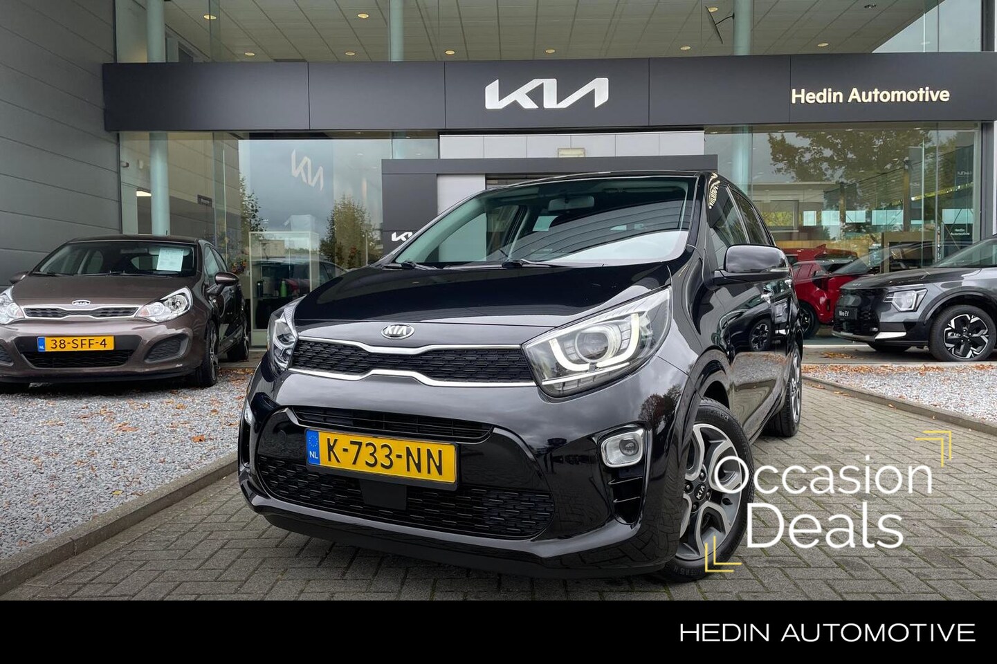 Kia Picanto - 1.0 DPi DynamicPlusLine Camera | Keyless entry | Cruise control | Navigatie | - AutoWereld.nl