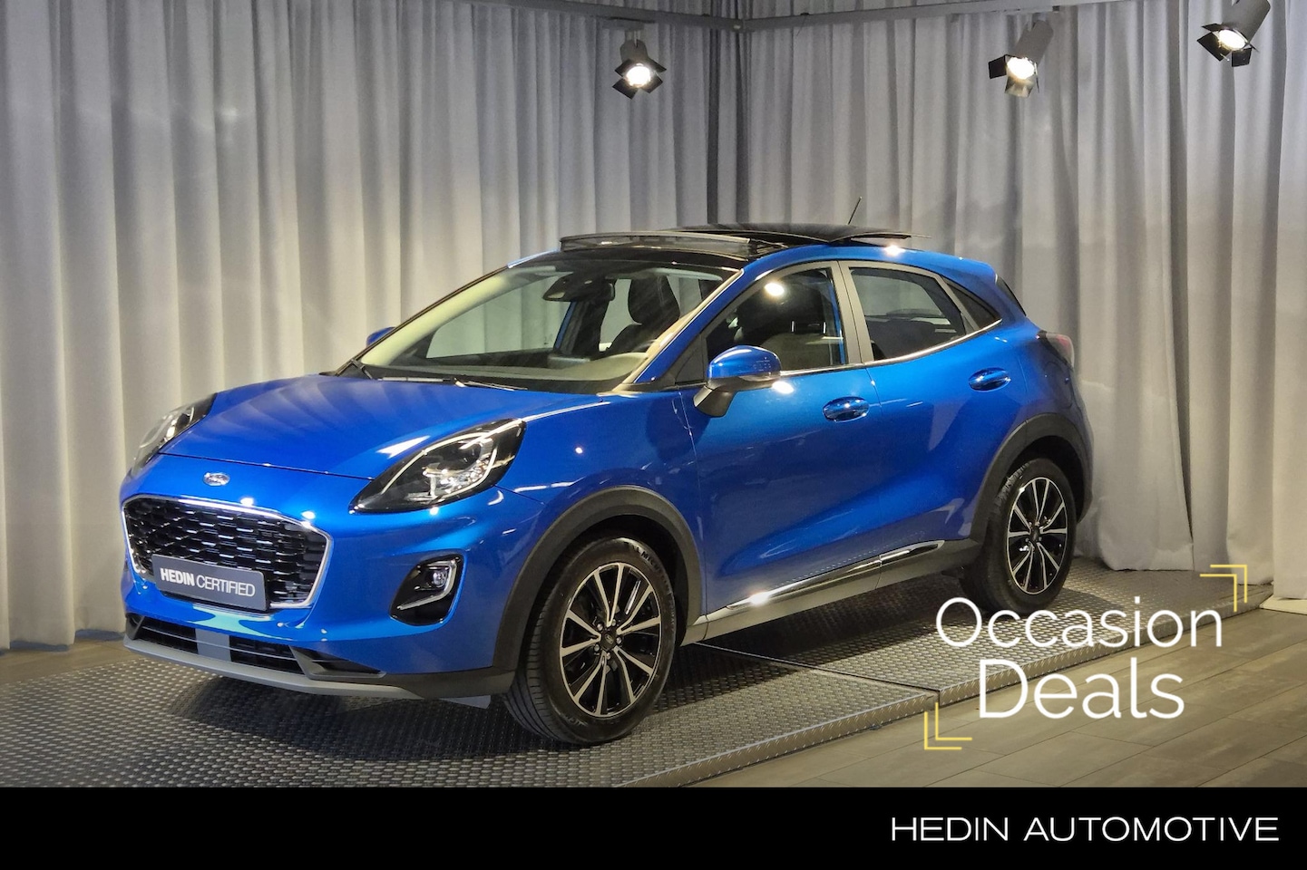 Ford Puma - 1.0 EcoBoost Hybrid Titanium Panoramadak|Navigatie - AutoWereld.nl