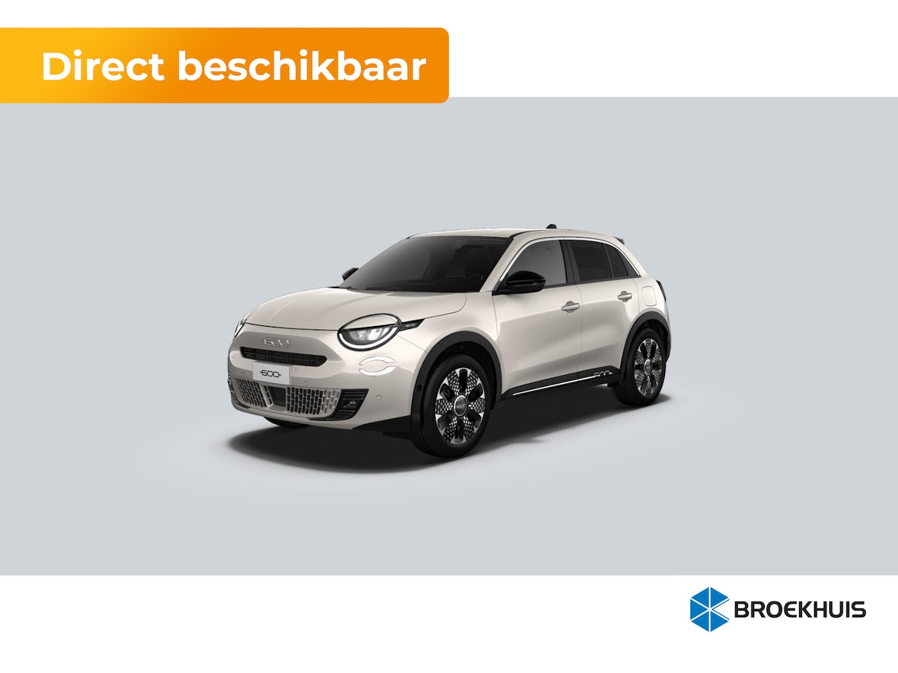 Fiat 600e - La Prima | 10,25" touchscreen radio met Bluetooth, DAB & USB | Adaptive Cruise Control met - AutoWereld.nl