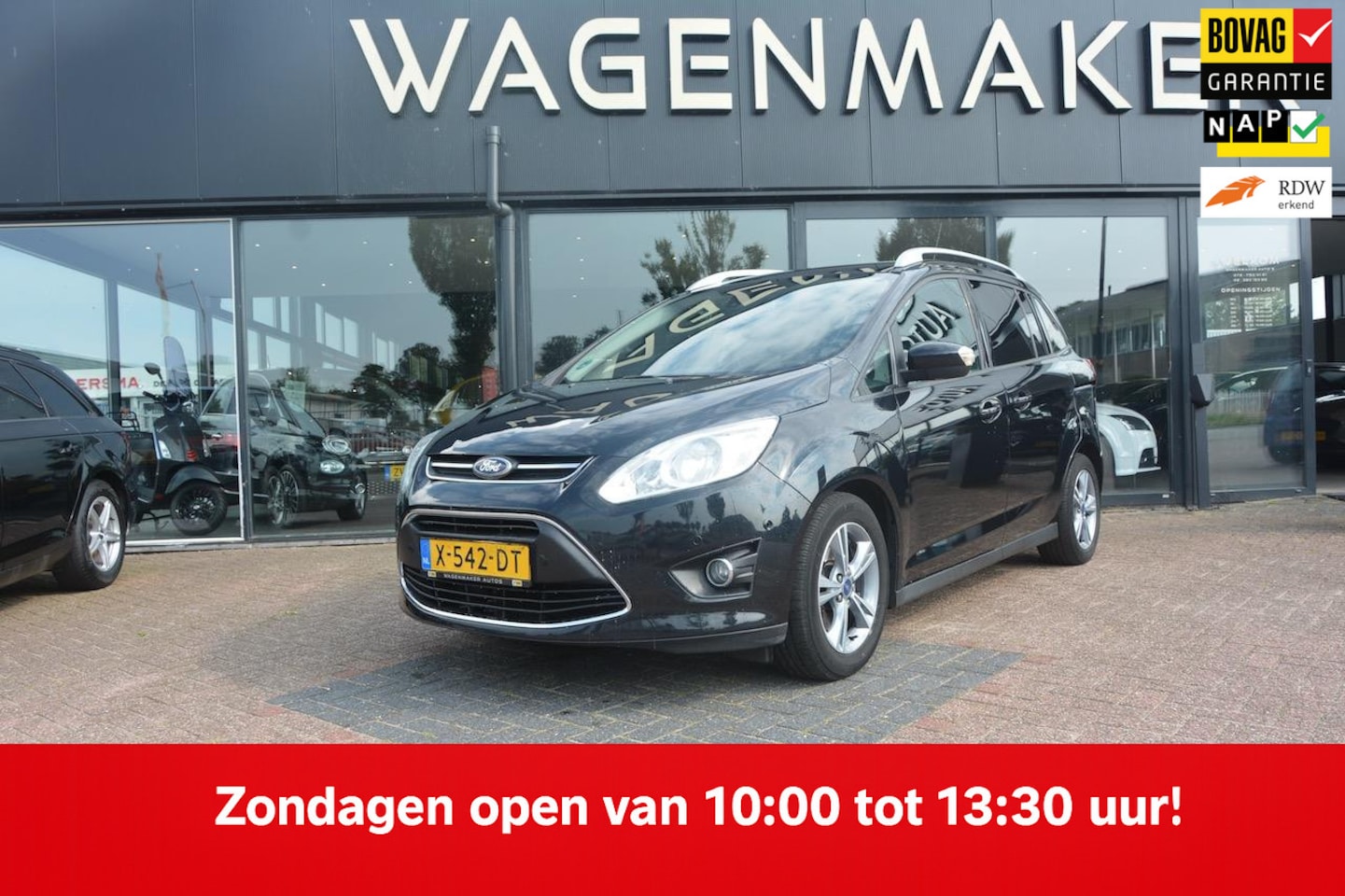 Ford Grand C-Max - 1.0 Ambiente Clima|Stoelvw|DealerOH! - AutoWereld.nl