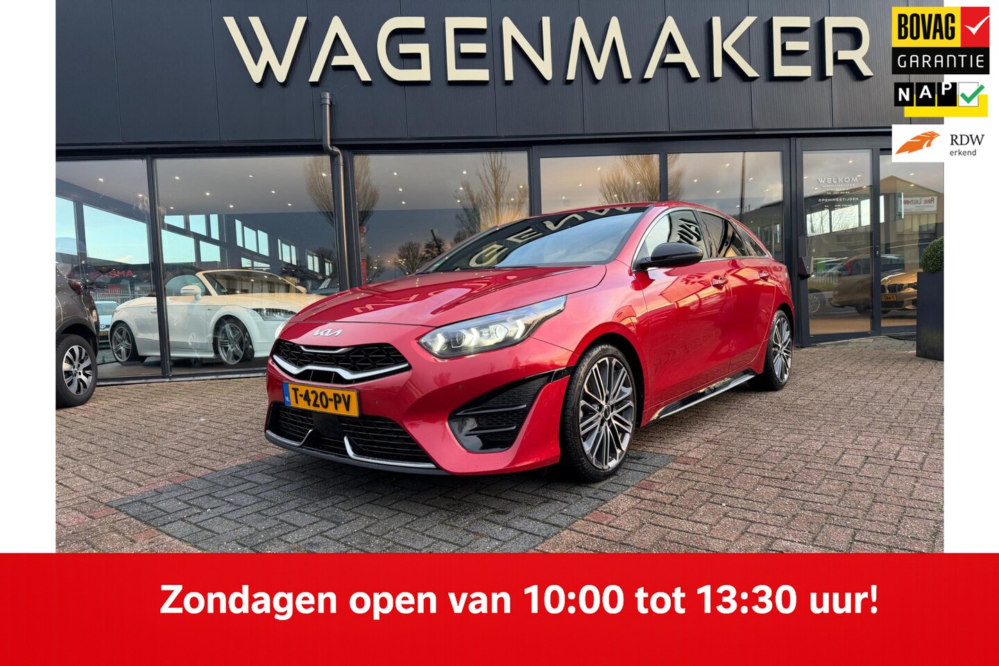 Kia Pro cee'd - 1.5 T-GDi GT-PlusLine AUT|NAV|ACC|CAM|Alcantara - AutoWereld.nl