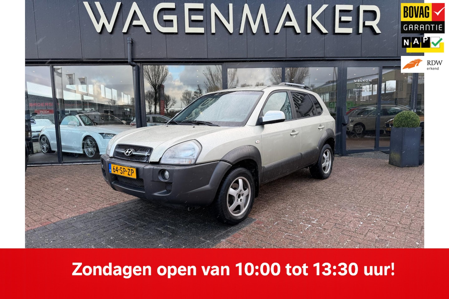 Hyundai Tucson - 2.0i Dynamic Airco|Cruise|Trekhaak! - AutoWereld.nl