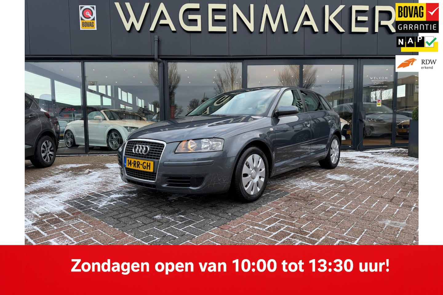 Audi A3 Sportback - 1.6 Attraction Clima|Cruise|Elektrische pak - AutoWereld.nl