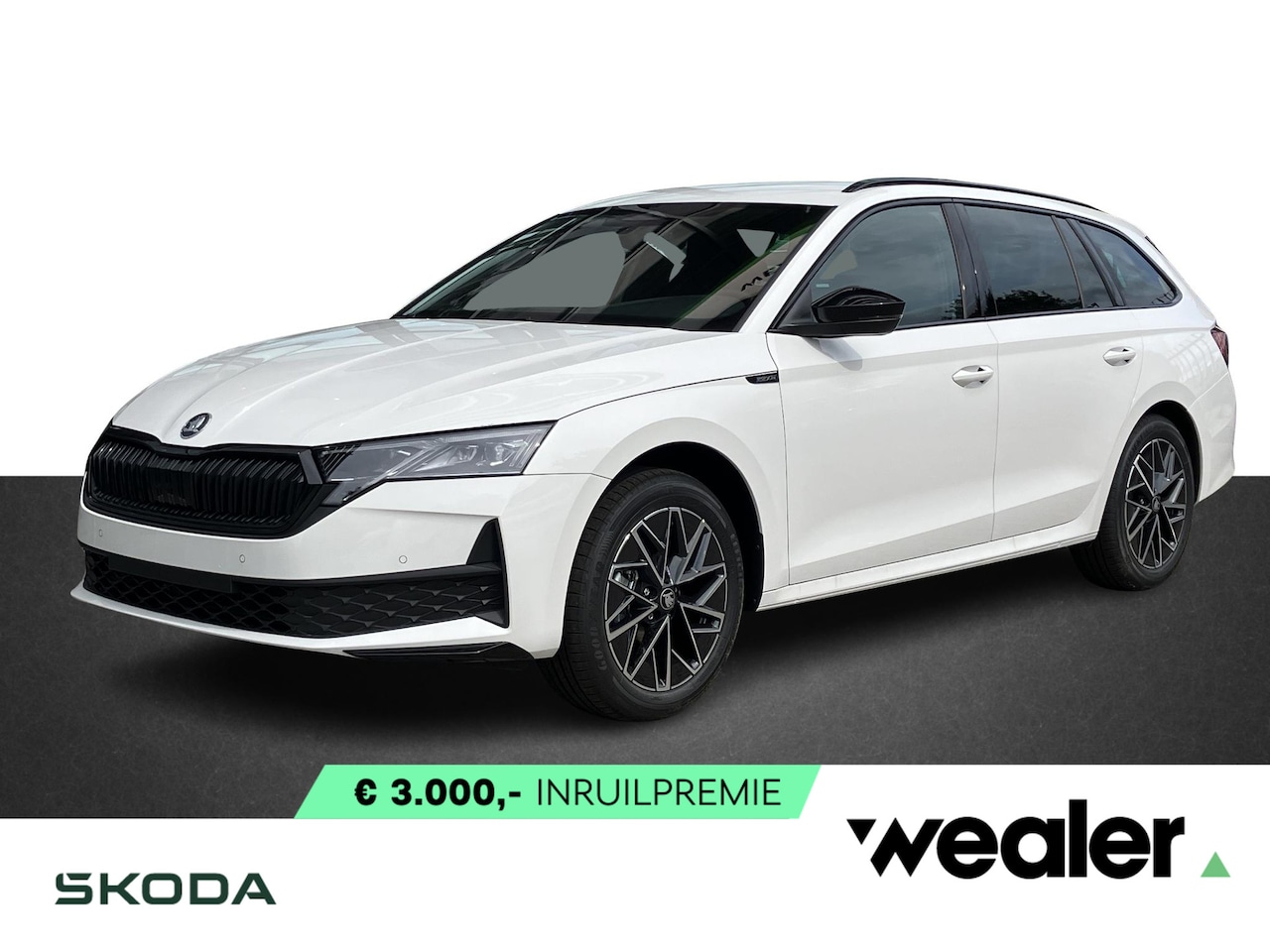 Skoda Octavia Combi - Sportline Tour 1.5 TSI 150 PK DSG | Automaat | Trekhaak | Navigatie & Winter pakket | € 2. - AutoWereld.nl