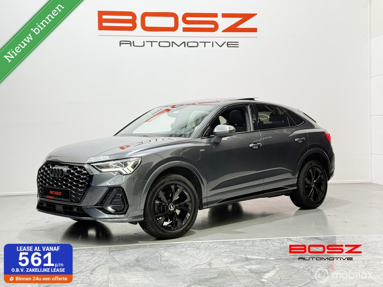 Audi Q3 Sportback - 45 TFSI e 3x S-line PANO SFEER 360 BLIND - AutoWereld.nl