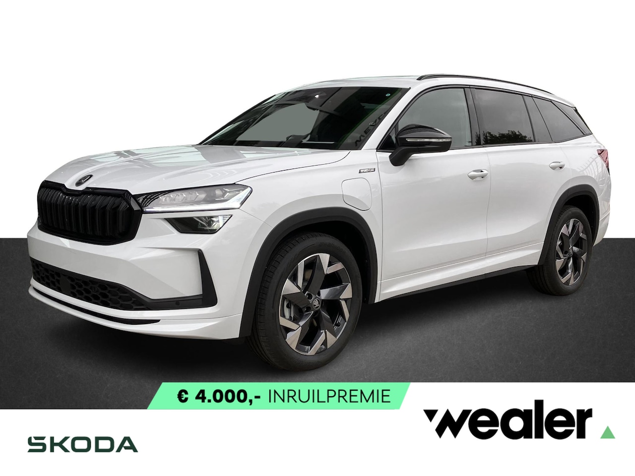 Skoda Kodiaq - Sportline Business 1.5 TSI PHEV 204 PK | Trekhaak | Panorama dak | 19" lichtmetalen velgen - AutoWereld.nl