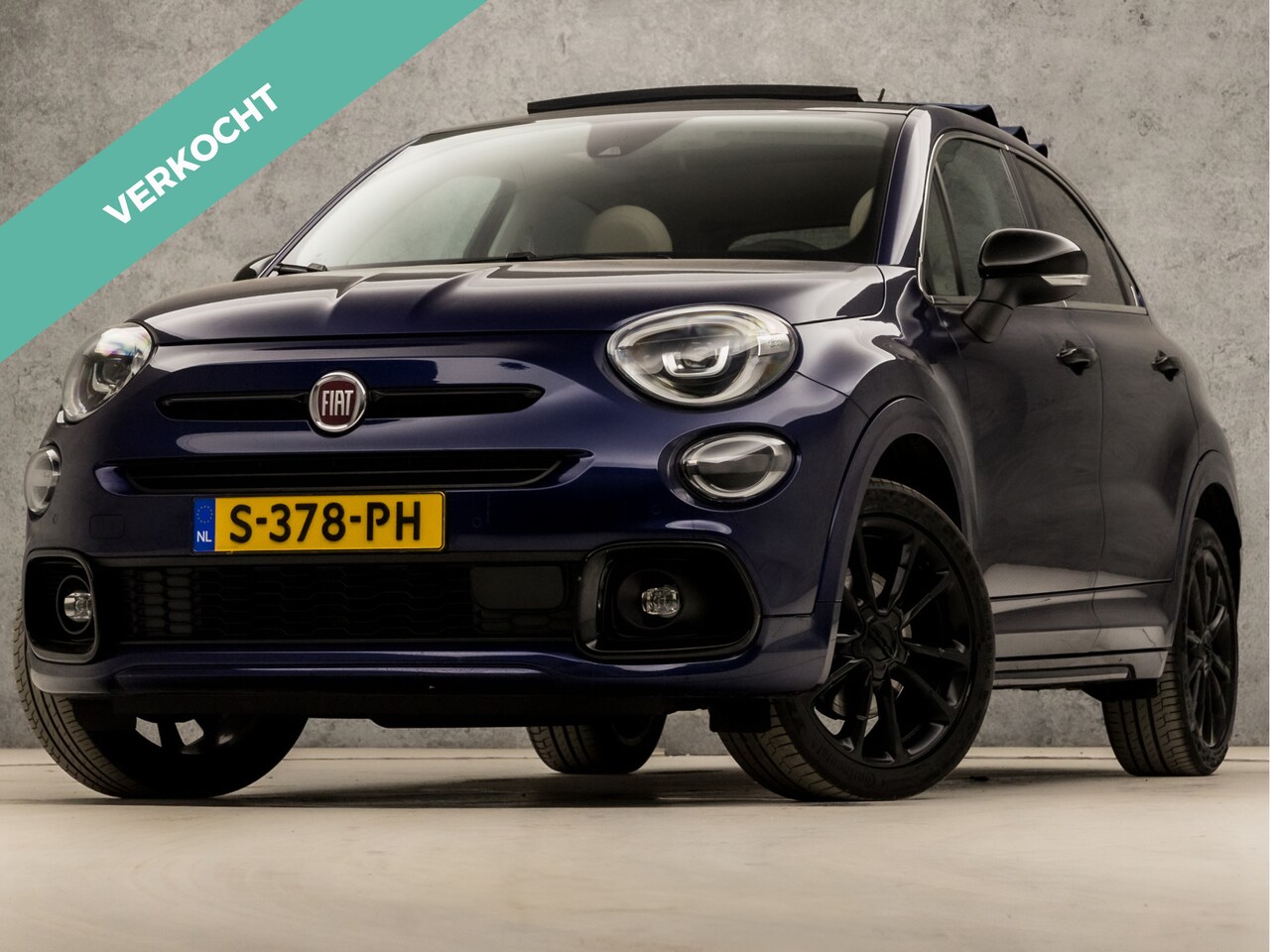 Fiat 500 X - 1.3 GSE Yacht Club Capri 150Pk Automaat (APPLE CARPLAY, GROOT NAVI, CAMERA, LEDEREN SPORTS - AutoWereld.nl