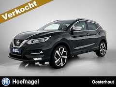 Nissan Qashqai - 1.3 DIG-T Tekna | Panoramadak | Lederen Bekleding | Camera | Parkeersensoren | Trekhaak