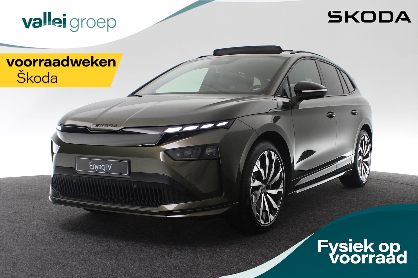 Skoda Enyaq iV - 85 Sportline | €3.000,- inruilpremie! | Panorama-Schuifdak | Camera | Trekhaak | Elektrisc - AutoWereld.nl