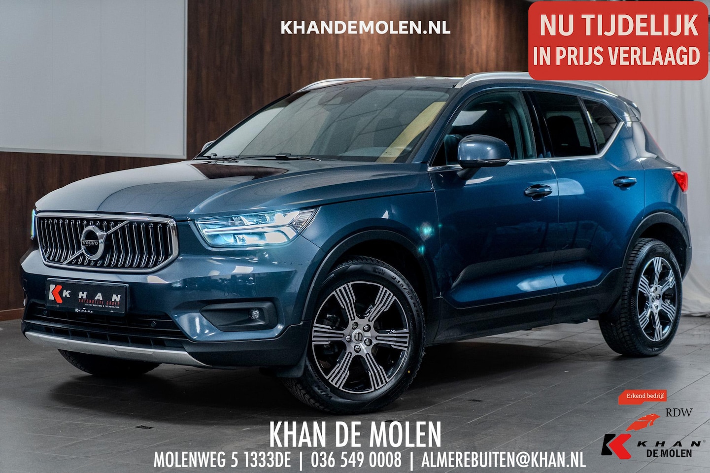 Volvo XC40 - T2 Geartronic Inscription BTW|Pano|Leer|HarmanKardon|Elektrische Achterklep| - AutoWereld.nl