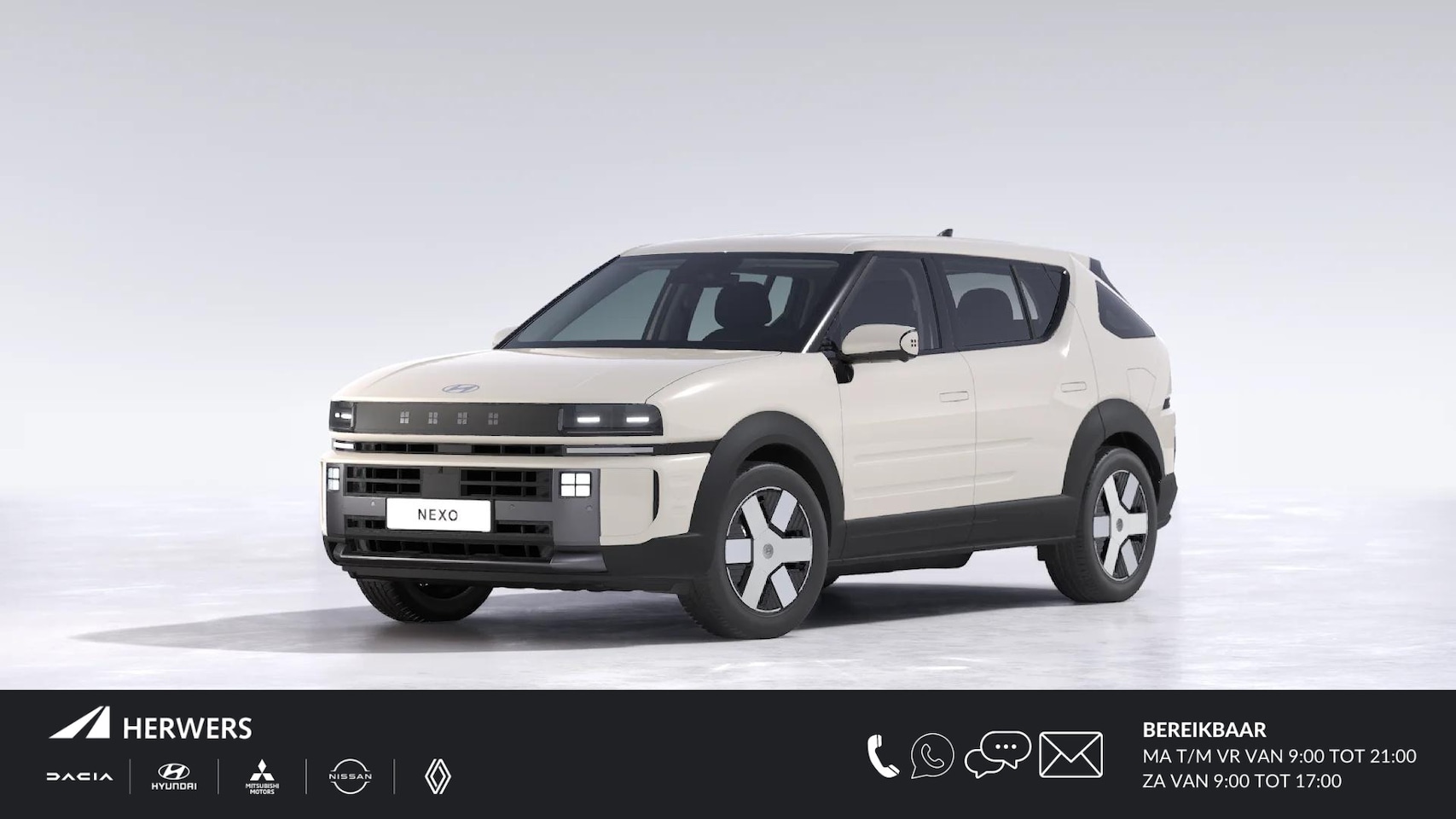 Hyundai NEXO - FCEV / Rijbereik tot 826 km (WLTP) / trekgewicht tot 1.000 kg / - AutoWereld.nl