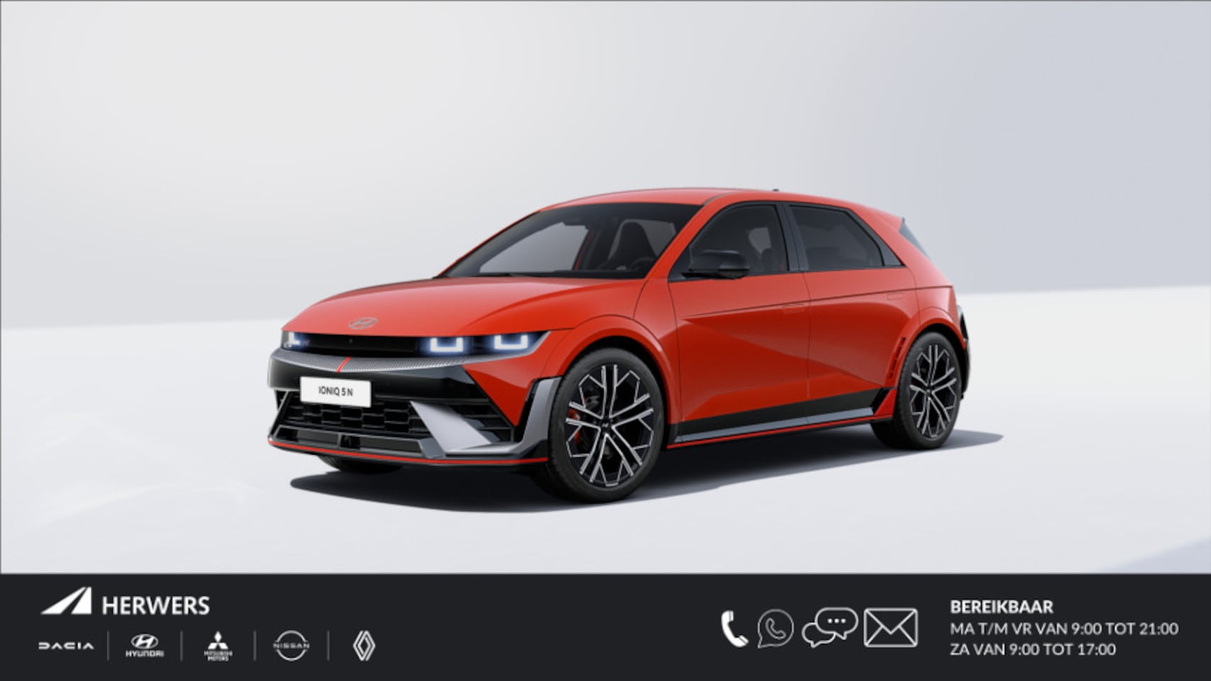 Hyundai IONIQ 5 - N AWD 84 kWh / Incl. €1500,- Inruilvoordeel / 350kW-DC / 650 PK / meerprijs kleur vanaf €6 - AutoWereld.nl