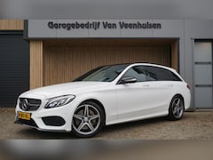 Mercedes-Benz C-klasse Estate - 250 211pk AMG-line Pano.Dak Led Leder *Black Optik* Standkachel Keyless Burmester 360 View
