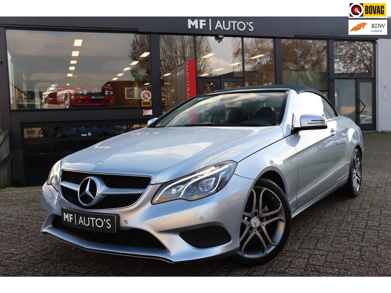 Mercedes-Benz E-klasse Cabrio - 200 Ambition|Leder|Led|Navi|Nek verwarming|Facelift NL Auto - AutoWereld.nl