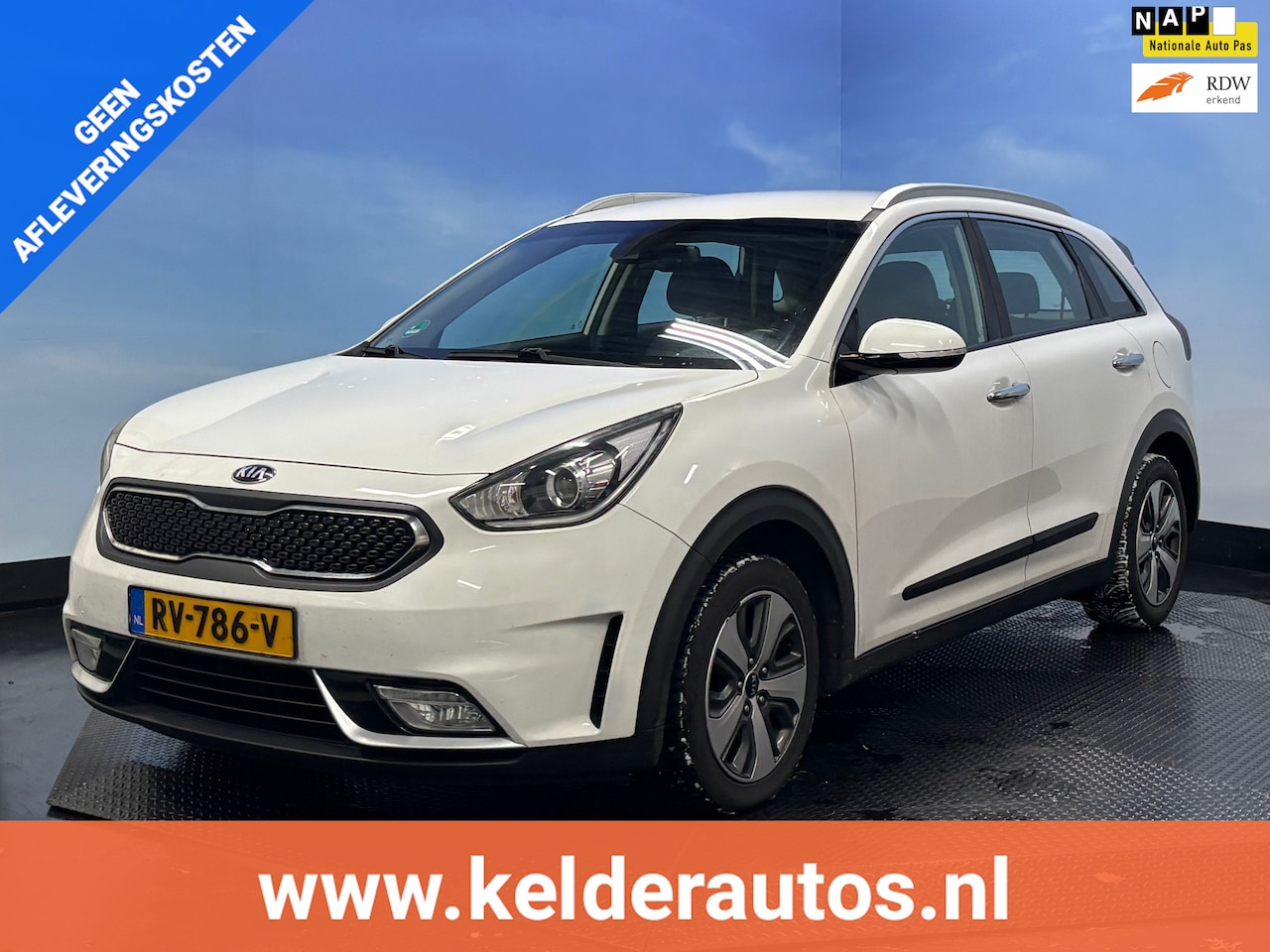 Kia Niro - 1.6 GDi Hybrid ExecutiveLine Navi | Clima | Cruise |Camera - AutoWereld.nl
