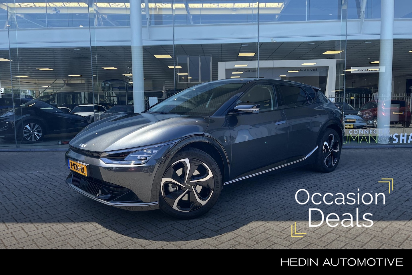 Kia EV6 - Edition Advanced 77.4 kWh | STOEL + STUUR VERWARMING | CAMERA | LEDER | NAVIGATIE | KEYLES - AutoWereld.nl