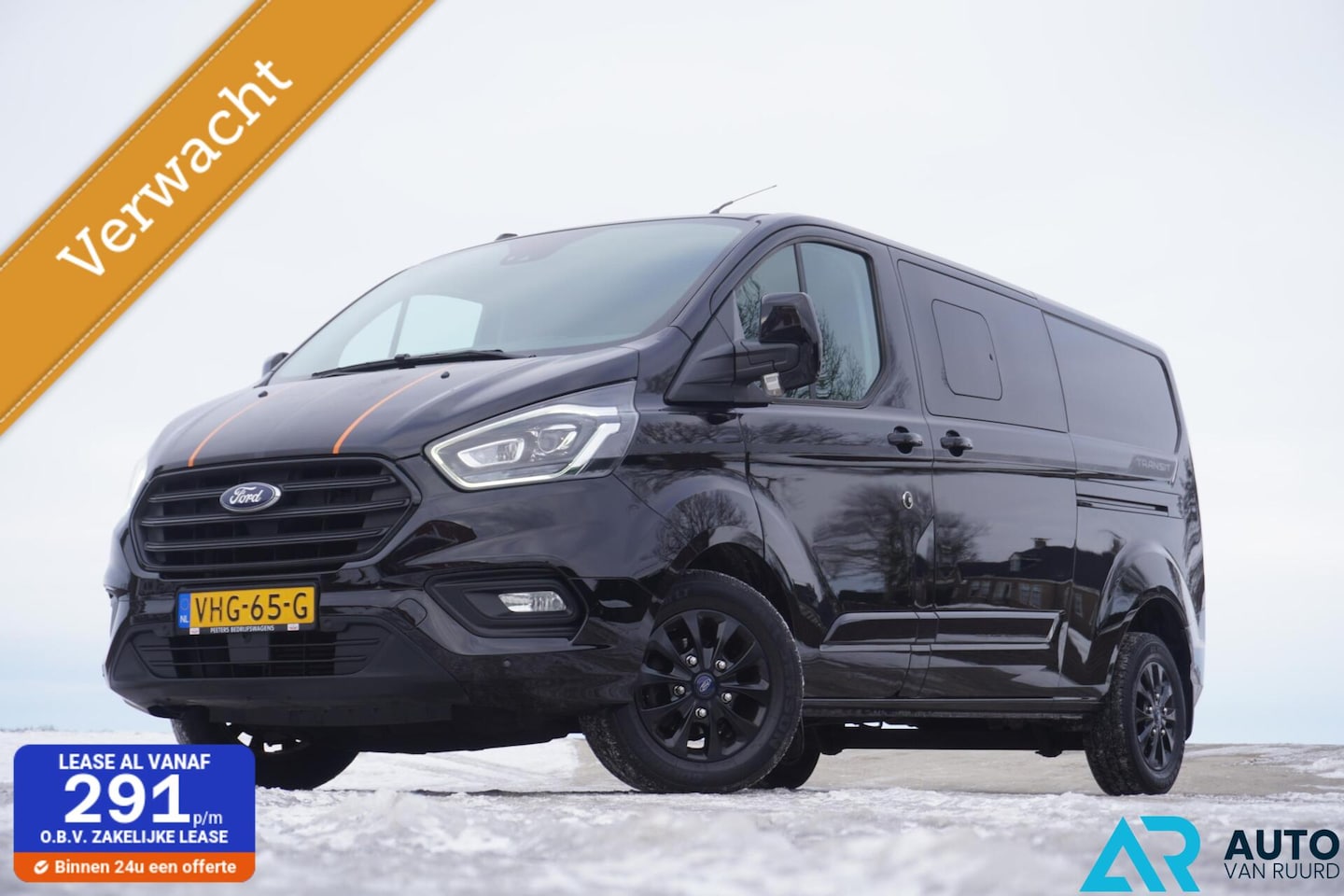Ford Transit Custom - 2.0 TDCI L2H1 DC * Automaat * LUXE * LED - AutoWereld.nl