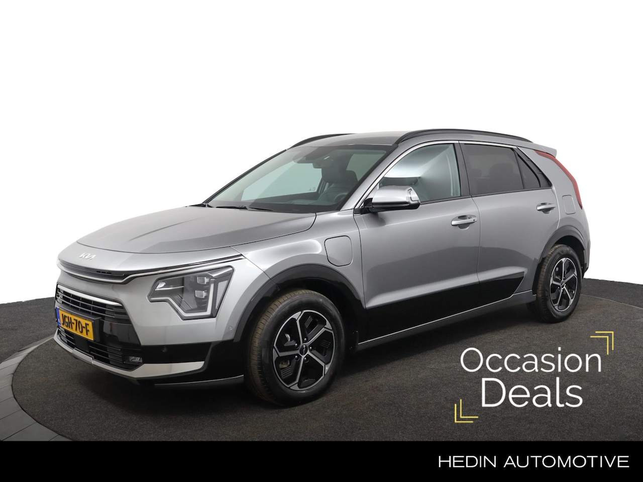 Kia Niro - 1.6 GDi PHEV Plug-In Hybrid DynamicPlusLine | Leder | Navigatie | Camera | El. Stoelen+mem - AutoWereld.nl