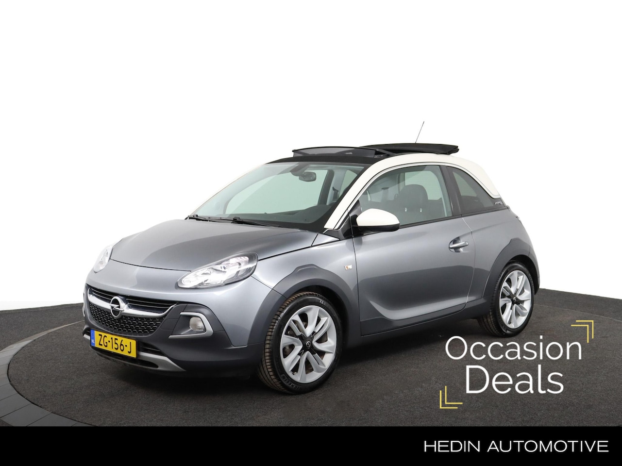 Opel ADAM - 1.0 Turbo Rocks BlitZ | Cabrio | Navigatie | Stuur/Stoelverw. | Carplay | Cruise Control | - AutoWereld.nl