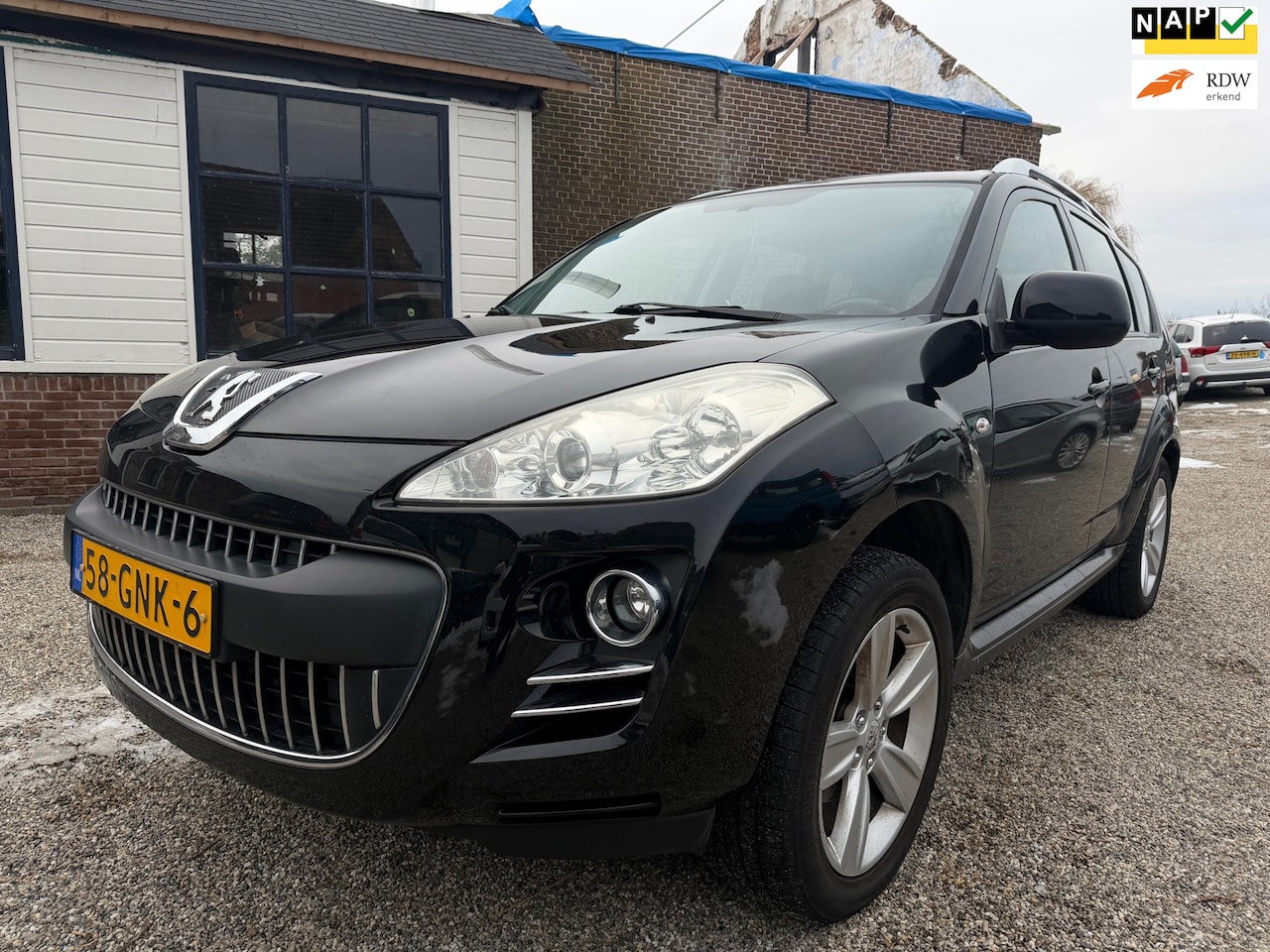Peugeot 4007 - /Mitsubishi Outlander 2.4 ST 7p. AUTOMAAT 4WD Trekhaak Clima Cruise PDC LMV Nette Auto - AutoWereld.nl