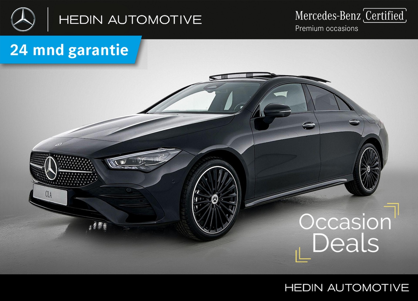 Mercedes-Benz CLA-Klasse - CLA 250e Coupé Automaat AMG Line | Advanced Plus Pakket | Nightpakket | Winterpakket | Pan - AutoWereld.nl