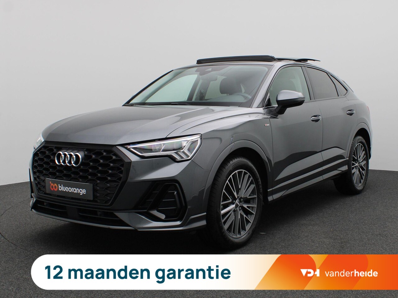Audi Q3 Sportback - 35 TFSI Pro Line S 150PK S-Tronic Pano-Schuifdak, Trekhaak, Adaptieve Cruise Controle, 19" - AutoWereld.nl