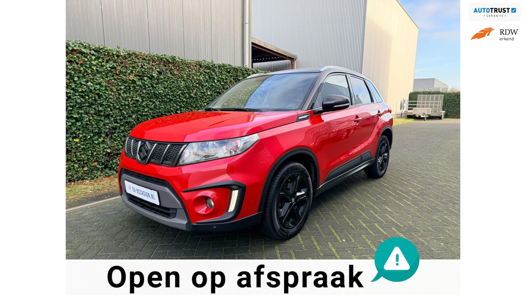 Suzuki Vitara - 1.4 S 140PK AUTOMAAT 2016| TREKHAAK | LEDER | CARPLAY | KEYLESS - AutoWereld.nl