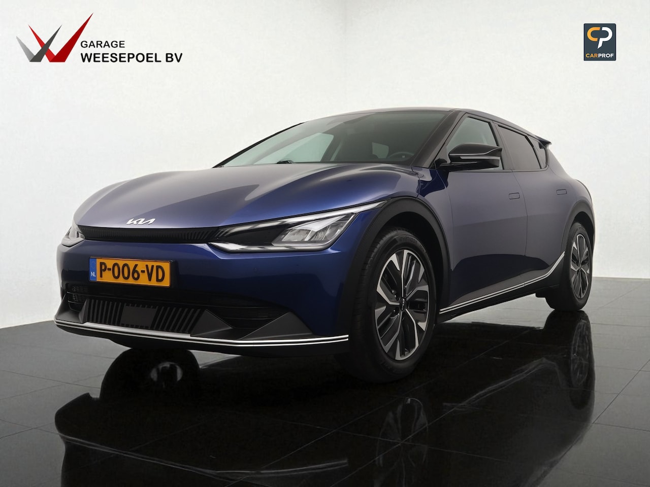 Kia EV6 - 58kWh Air (SOH 94%) - Navigatie - Camera - Stoel- en stuurverwarming - Fabrieksgarantie to - AutoWereld.nl