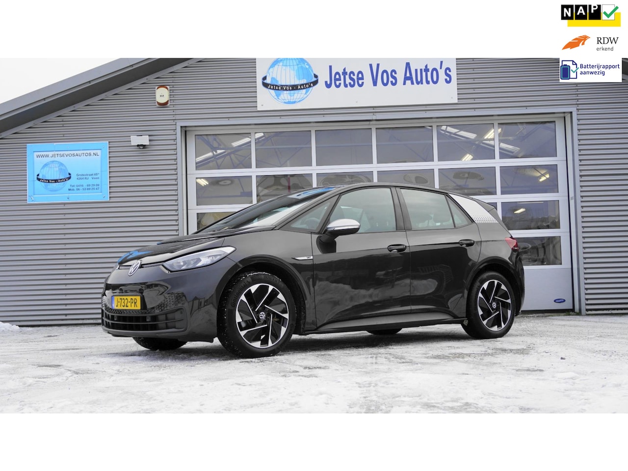 Volkswagen ID.3 - First 58 kWh Lm Velgen SOH 90% - AutoWereld.nl