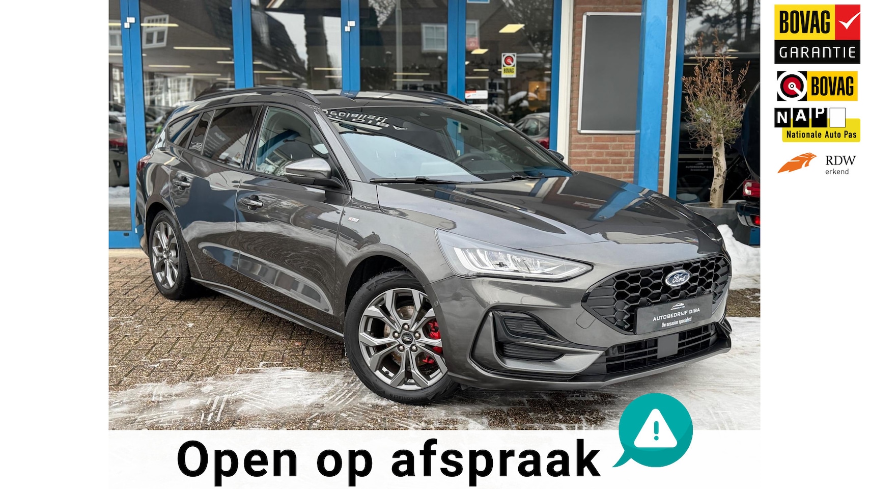 Ford Focus Wagon - 1.0 EcoBoost Hybrid ST Line 2022 NAVI NAP! - AutoWereld.nl