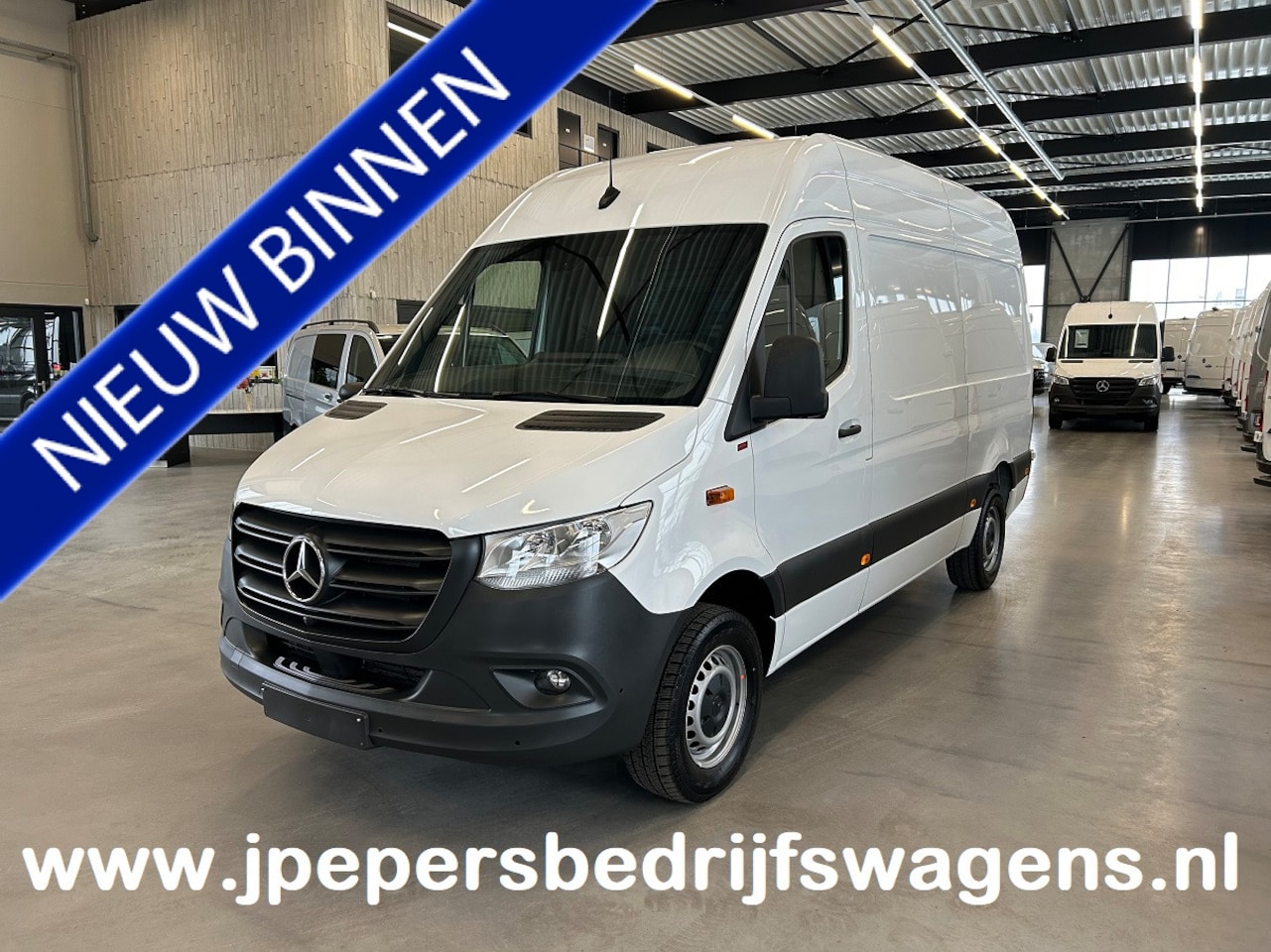 Mercedes-Benz Sprinter - 317 CDI L2 H2 MBUX / 360 Camera / Navigatie / Cruise control / Airco / 270 Graden achterde - AutoWereld.nl
