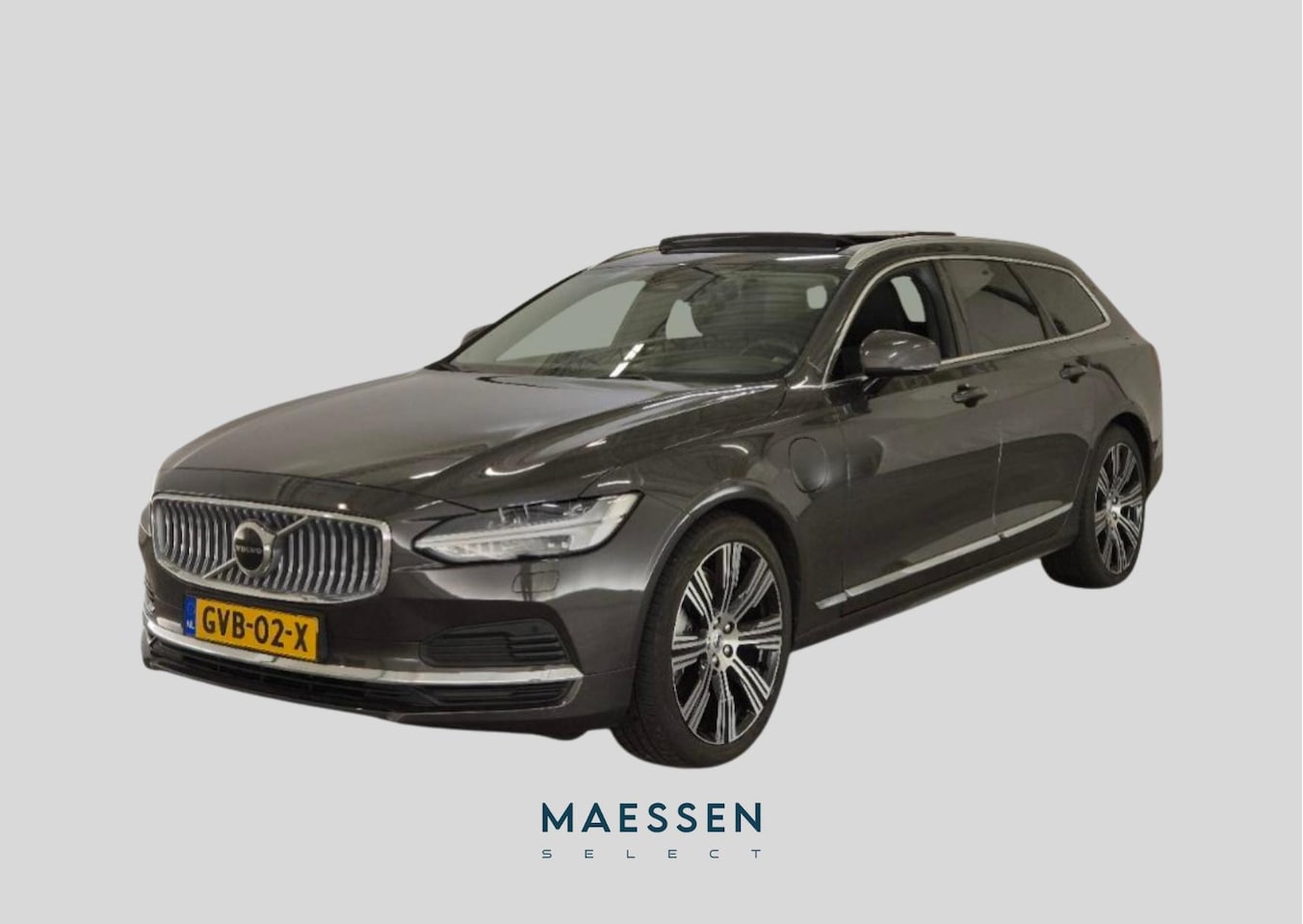 Volvo V90 - 2.0 T6 Plug-in hybrid AWD Ultimate Bright Panorama - Luchtvering - H&K Audio - Massage - B - AutoWereld.nl