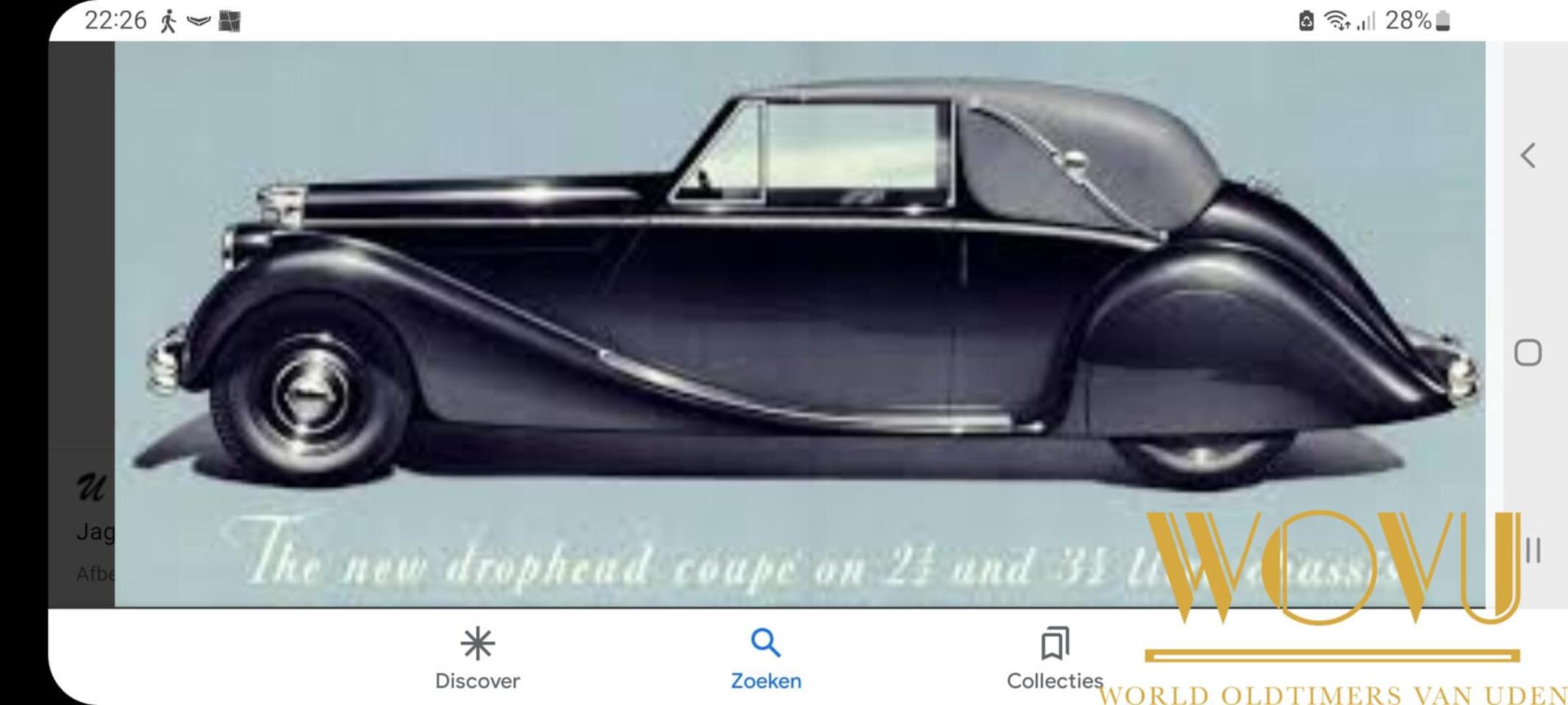 Jaguar Mark V - cabriolet - AutoWereld.nl