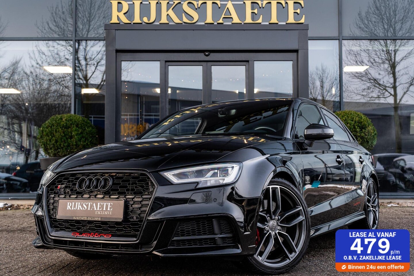 Audi S3 - 2.0 TFSI Quattro|B&O|RS-STOELEN|PDC|LEDER|19'' - AutoWereld.nl