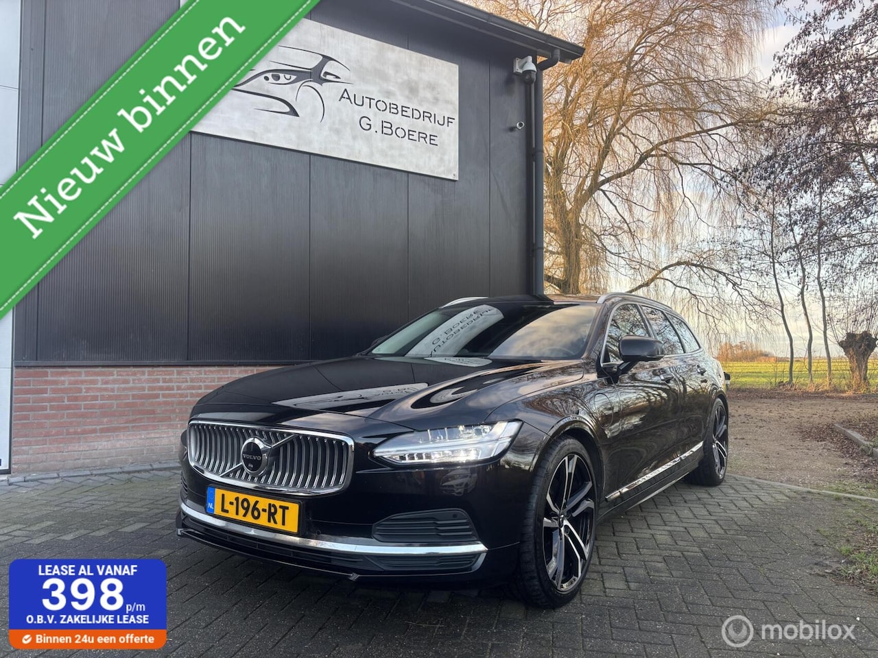 Volvo V90 - 2.0 T8 AWD Inscription|Pano|360|Trekhaak|Headup - AutoWereld.nl