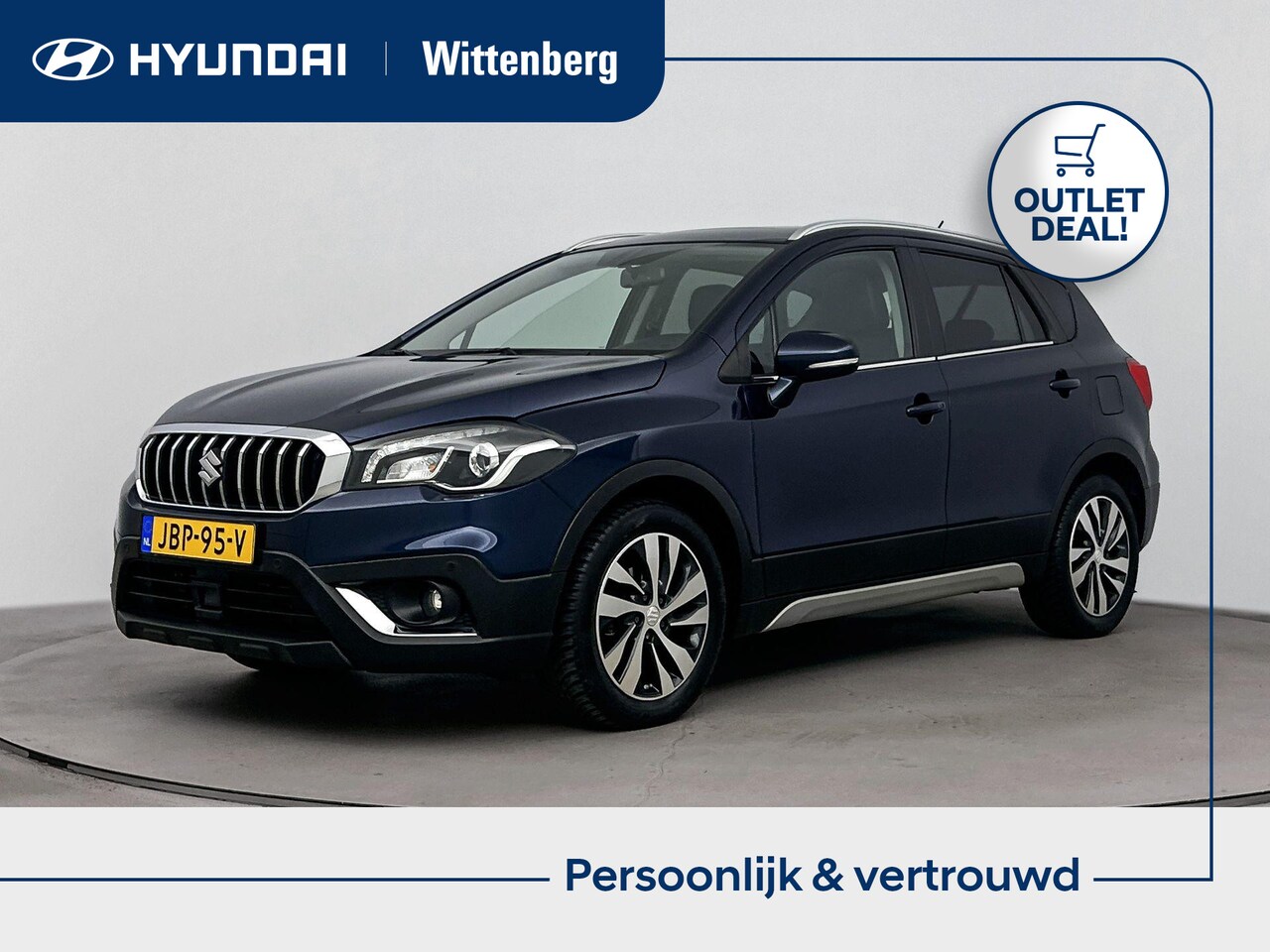 Suzuki S-Cross - 1.4 Boosterjet AllGrip Stijl | Panodak | Leder | Navi | Camera | PDC V + A - AutoWereld.nl